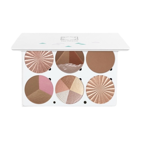 OFRA Highlighting & Bronzing Palette On The Glow NWT Vegan Cruelty Free - Picture 1 of 7